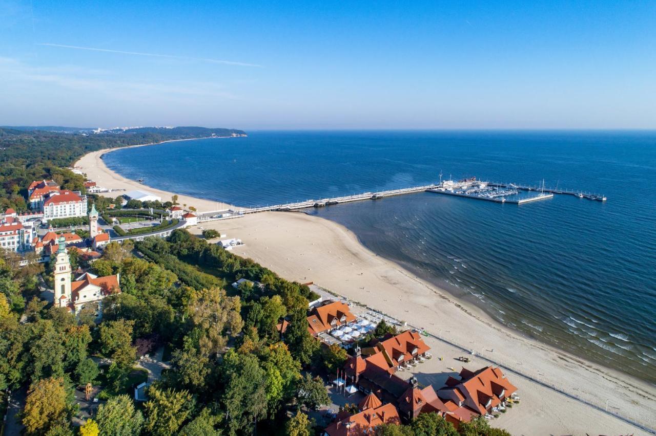 Apartament Ksiezycowy Z Ogrodem- Sopot Bagian luar foto