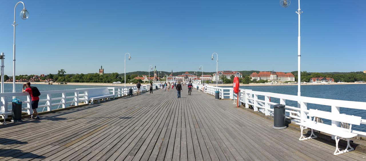 Apartament Ksiezycowy Z Ogrodem- Sopot Bagian luar foto